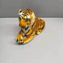 12inch Realistic Tiger Stuffed Animal, Soft Stuffed Tiger Plushie Toys, Birthday for Kid Boys Girls (Brown)