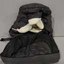 Momcozy Stroller Footmuff Universal | Easily Attaches to Most Strollers | Ultra-Plush,Weather-Proof | Deluxe Warm Stroller Bunting Bag | Extendable Stroller Cover for Winter | Adjustable Buckle (Carbon Black)