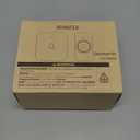 AVANTEK Wireless Door Bell, Mini CB-11 Waterproof Doorbell Chime Operating at 1000 Feet with 52 Melodies, 5 Volume Levels & LED Flash (Black)