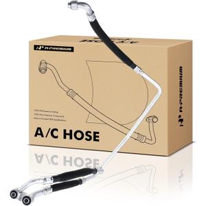 A-Premium A/C Suction Hose & Discharge Line Hose Assembly Compatible with Chevrolet Trailblazer & GMC Envoy & Oldsmobile Bravada, 2002, 4.2L, without Rear Temperature Controls