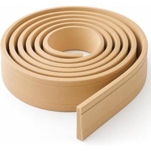 Pushglossy 3.25" x 12ft Flexible Molding, Paintable Trim, Wide Cove Crown, 11/16" Thick X 3.25" Wide X 12 ft Long