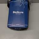 Bedsure Gentlesoft Sherpa Fleece Easter Throw Blanket for Couch - Fluffy & Cozy Cable Jacquard Tufted Throw for Women Gift and Home Decor, Thick and Warm Blankets for Winter, Grey, 50x60 Inches