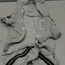 Dog Hoodie Security Clothes 4 Legs Jumpsuit Sweatshirt Hoodies Soft & Warm Dog Outfit Pullover Dog Winter Clothes Sweater for Dogs Cats (Gray, XX-Large) (Grey)