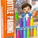 Match Bottle Color Game Fun Toys for 2-8 Player, Family Games for Kids and Adults, Fun Board Game, Graduate Night, Celebrate Birthday Party, Outdoor Travel Activity, Camping Holidays Party Night