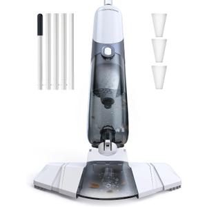 [Patent] POOLHACKER Cordless Handheld Pool Vacuum for Above Ground Pool & Inground Pools, Pool Vacuum Cleaner Flexible Head for Curved, 18.5 GPM Strong Suction, 1-Click Debris Emptying, Rechargeable