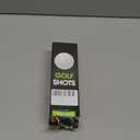 3Pcs 1.5oz Golf Ball Shaped Shot Glass Golf Ball Shot Glass Novelty Golf Ball Shot Glasses with Lid Outdoor Leisure Golf Glass