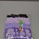 EXPAWLORER Anti Slip Dog Socks to Prevent Licking Paws, Dog Shoes for Cold Winter, Dog Booties for Hardwood Floors, Dog Boots & Paw Protectors with Grippers for Small Medium Large Senior Dogs XL (Purple)