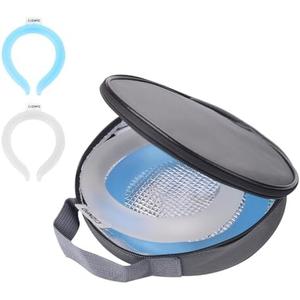 2PCS Neck Cooling Tube, with Insulated Bag, Wearable Ice Coolers Ring Keep Body Cool in Heat/Hot Weather,Reusable Neck Frozen Wraps for Summer in/Outdoor Sports (Blue+White) 2PCS Neck Cooling Tube, with Insulated Bag, Wearable Ice Coolers Ring Keep Body Cool in Heat/Hot Weather,Reusable Neck Frozen Wraps for Summer in/Outdoor Sports (Blue+White)