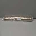 Fall Leaf Placemats Set of 8,Thanksgiving Placemats Harvest Maple Placemats 16X17inch for Party, Holiday and Wedding Table DecorChampagne Gold