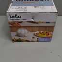 bella Electric Egg Cooker, 7 Eggs Capacity Tray, Single Stack, for Poached, Scrambled, Hard, Medium & Soft Boiled Eggs, Omelets and Steamed Dumplings, Auto Shutoff, 360 Watt, Oatmilk