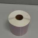 iEager Purple Square Thermal Label Stickers, 3" x 3" Self-Adhesive Square Direct Thermal Labels with Perforation Line, 500 Sheets/Roll