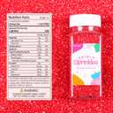 Red Sugar Sprinkles for Cake Decorating, 4.02oz Red Cake Sprinkles Edible for Cupcake Toppers Baking Cookies Ice Cream Chocolate Birthday Party Decorations (EXP 12/19/26)