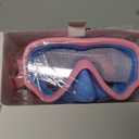 COOLOO 2 Packs Kids Goggles with Nose Cover, 180 Wide View Swimming Goggles for Kids 4-16, No More Hair Snags Anti-Fog No-Leak Snorkel Mask for Boys Girls Youth