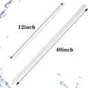 100Pcs 260 Balloons White Long Balloons for Balloon Garland Thickening Skinny Latex Twisting Balloon for Animals Modeling Christmas Birthday Wedding Party Decorations