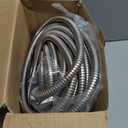 100 ft Stainless Steel Garden Hose - 2026 New Upgraded Metal Water hose - Flexible Water Hoses Pipes with Latex Core, 3/4" Solid Brass Connector - No-Expandable Watering Garden Hoses