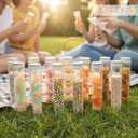 110ml Test Tubes with Screw Caps: 20pcs Clear Plastic Storage Tubes for Tea Leaves - Candy Containers for Wedding Party Christmas Dcor