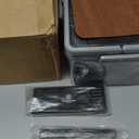 Cigar Humidor with 2 Humidifiers and Hygrometer, Desktop Handle Cigar Box, Airtight Cigar Humidor Case with Cedar Wood Chip That can Hold About 120 Cigars, Gifts for Men Father's Day