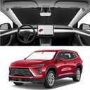 Custom Fit Windshield Sun Shade for Buick Enclave 2018-2024, Blocks UV & Heat, Front Window Sunshade Accessorie, Easy Fold & Store Keep Your Car Cooler