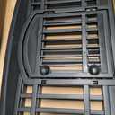 IRIS USA Dog Playpen with Door, 24 4 Panel Pet Exercise Pen Indoor Outdoor Puppy Play Pen, Portable Plastic Pet Fence for Small Medium Dogs, Foldable 35 x 35 x 24, Black