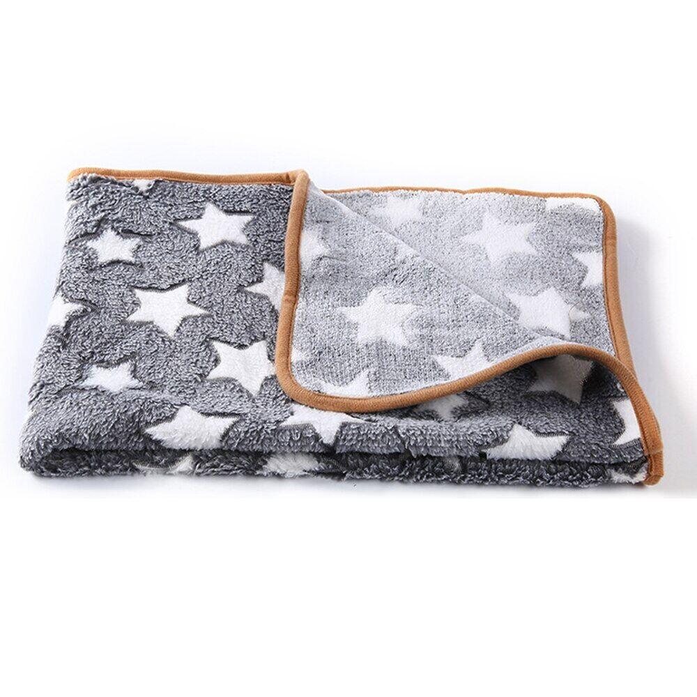 Grddaef Guinea Pig Fleece Blankets 6 Pieces Waterproof & Washable Small Animal Cage Liners Sleep Mat Bedding Pad for Hamster Chinchilla Rabbit Hedgehog (M-24 x 16 Inch)