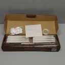 Floating Candles with Wand, 20 Pcs Magic Hanging Flameless LED Candles, Battery Operated Flickering Lights with Wand Remote for Halloween Indoor Decor, Halloween Decorations Party Gift