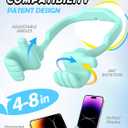 Funny Gifts for Teen Boy Kid Man Cell Phone Stand: UPGRADE Adjustable Thumbs Up Lazy Phone Holder for Desk Fun Gadget for Him Guy Tween Woman Girl Adult Essentials Stocking Stuffer Who Have Everything