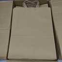 FACEBAG 90-Pack Brown Kraft Paper Bags with Handles Bulk, Assorted Sizes Gift