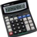 Victor 1190 Executive Desktop Calculator, 12-Digit LCD (Black)