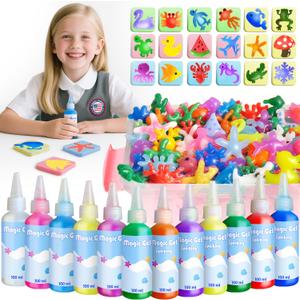 Magic Water Elf Toy Kit - Large Capacity 100ml Aqua Magic Fairy Gel Water Pets - DIY Squishy Maker - Arts and Crafts Water Toys for Kids Ages 4-8 8-12 - 6 7 8 9 10 Year Old Girls Boys Birthday Gifts Magic Water Elf Toy Kit - Large Capacity 100ml Aqua Magic Fairy Gel Water Pets - DIY Squishy Maker - Arts and Crafts Water Toys for Kids Ages 4-8 8-12 - 6 7 8 9 10 Year Old Girls Boys Birthday Gifts