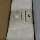 A Moment Ivory Chenille Throw Pillow Covers 22x22 Inch Pack of 2 Modern Decorative Throw Pillow Covers Farmhouse Cross Covers Home Decor for Sofa Bedroom Living Room