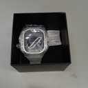 VeveXiao Transparent Designer Rugged Case with Band Compatible with Apple Watch Ultra 3/Ultra2 49mm Band,Luxury Crystal Clear Military Protective Cover Bumper Tactical iWatch Ultra Strap