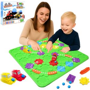 Logic Road Builder Game - STEM Board Games for Kids 4-8 Year Old with 200+ Challenges - Montessori Toys for Kids | Educational Birthday Gifts for Boys & Girls