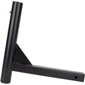 Camco Camper/RV Hitch Mount Flagpole Holder - Holds Flagpoles Up to 2.3 in Diameter & Fits Standard 2 Hitch Receivers - Powder-Coated Finish (51611) Camco Camper/RV Hitch Mount Flagpole Holder - Holds Flagpoles Up to 2.3 in Diameter & Fits Standard 2 Hitch Receivers - Powder-Coated Finish (51611)