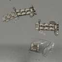 Metal Band Compatible with Apple Watch Bands for Women 40mm 38mm 41mm 44mm 42mm 45mm 46mm,Pretty Chain Strap with Apple Watch Accessories Charms for iWatch Series 11 10 9 8 7 6 5 4 3 2 1 SE