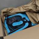 Henkelion Large Cat Carriers Dog Carrier Pet Carrier for Large Cats Dogs Puppies up to 25Lbs, Big Dog Carrier Soft Sided, Collapsible Travel Puppy Carrier - Large - Blue (20.0"L x 13.0"W x 13.0"H)