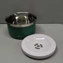 Gardner Pet Dog Bowls 1 Gallon (3.85L) Stainless Steel No Spill Dog Water Bowl, Slow Water Feeder Metal Bowls, Spill Proof Water Dispenser for Large Dogs, Promotes Healthy Hydration(Green)