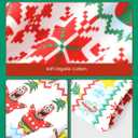 SPONGEBOB Family Matching Christmas Pajamas Set for Holiday Mommy and Me Cartoon Print Cozy Sleepwear for Kids & Adults (4-5T, White)