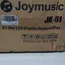 61-Key Electronic Keyboard Pack with Headphones,Microphone,Stand,Stool,and Power Supply-The Electronic Keyboards (Pack of 1), 33.84.112.7 Inch