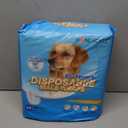 HONEY CARE All-Absorb A25 Male Dog Wrap, 50 Count, Medium, White