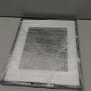 11x14 Metal Picture Frame-Tempered Real Glass, Aluminum 8x10 Picture frame with Mat - Black Backboard, Wall Hanging Photo Frame for Home Dcor, Black