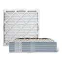 Amazon Basics Merv 5 AC Furnace Air Filter 20x20x1 inches, Pack of 6 (Actual size: 19.75" x 19.75" x 0.75")