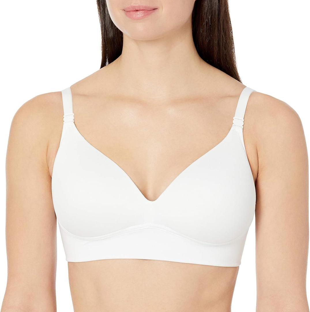 Warner's Women's Benefits Allover-Smoothing Bliss Wireless Lightly Lined Convertible Comfort Bra Rm1011w (40D)