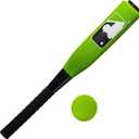 Franklin Sports MLB Kids Foam Baseball Bat + Ball Sets - Indoor + Outdoor Soft Foam Baseball Bats for Kids + Toddlers - Regular + Jumbo Barrels - 24" or 27" Length (Green)