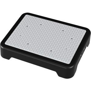 SOYO Mobility One Step Stool, Heavy Duty Indoor Outdoor Non-Slip Small Step Platform Assistive Device for Adult Elderly, Standing Support and Step Riser for Car, Bed, Door, Stair, Bathroom Black-Black