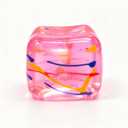 1 Pack Fidget Toys Squishy Stress Cube, Stress Balls for Kids Adults Squishies Stress Relief, Ice Sugar Sensory Toys for Kids with Autism, Fidgets for Classroom Prize Toys(Pink,1 Pack)