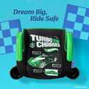 Graco TurboBooster 2.0 Backless Booster Car Seat, Hot Wheels Gamer, Travel Booster Seat for Children Ages 4-10, Weight 40-100 Pounds and Height up to 57 Inches, MFD 10/2025