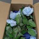 GREENTIME 2Pack Artificial Rose Flower Garland 6.5FT Fake Rose Vine for Wedding Arch Table Centerpiece Wall & Spring Decorations for Home Party Stairs Fireplace and Mirror Decor