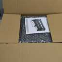 Large Power Tool Organizer Wall Mount with Charging Station,4 Layer Heavy Duty Metal Tool Storage Shelf Loads 600lbs,Battery Utility Rack With 4 Outlet Power Strip with 8 Cordless Drill Holder (Red)