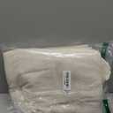 RYB HOME 108 inches Long Farmhouse Boho Curtains, Semi Sheer Thick Linen Light Filtering Floor to Ceiling Curtains for Living Room Glass Door Window, Natural Beige, 2 Panels