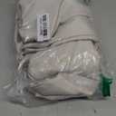 Decorelia Waterproof Faux Linen Tablecloth for Round Dining Table, Decorative Fabric Rustic Tablecloth Cover for Holiday, Banquet, Outdoor & Kitchen Table(60 Inch, Round (2-4 Seats), Ivory)